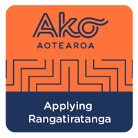 Our Applying Rangitiratanga course badge