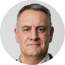 Presenter Phil Alexander-Crawford
