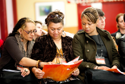 Participants at Tuia Te Ako 2012