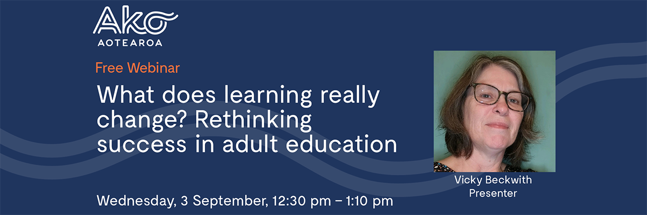 Rethinking success in adult education
