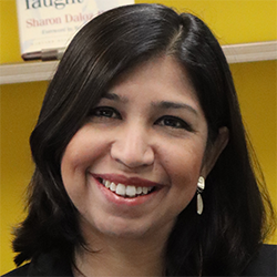 Presenter Sonali Dsilva