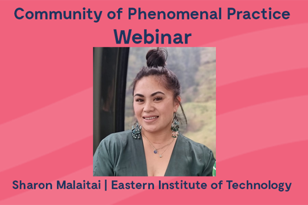 CoPP Webinar 24 June | Sharon Malaitai