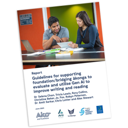 FULL REPORT | Guidelines for supporting foundation akonga - Cover