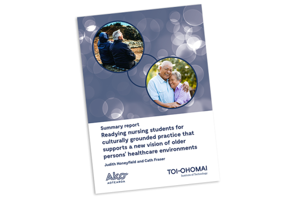 Summary Report cover Readying nursing students for culturally grounded practice