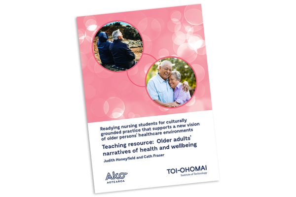 Teaching resource cover Older adults’ narratives of health and wellbeing