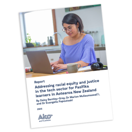 Addressing racial equity in the tech sector   cover