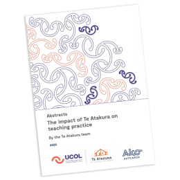 Te Atakura abstracts summary cover
