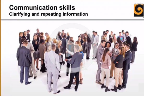 Clarifying and repeating information cover image