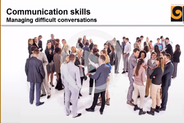 Managing difficult conversations cover image