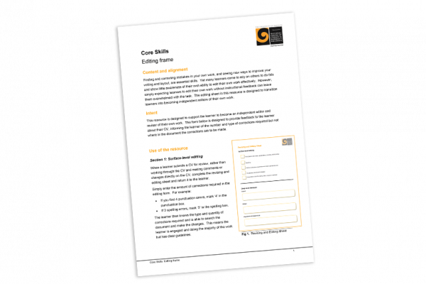 Editing frame cover image