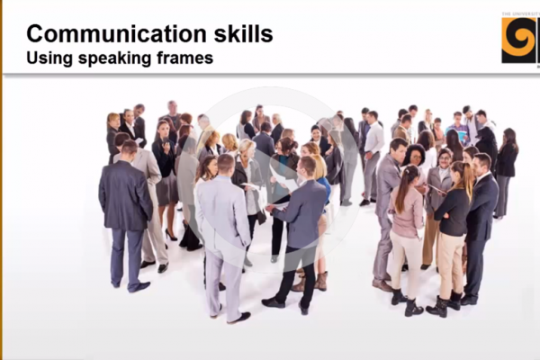 Using speaking frames cover image