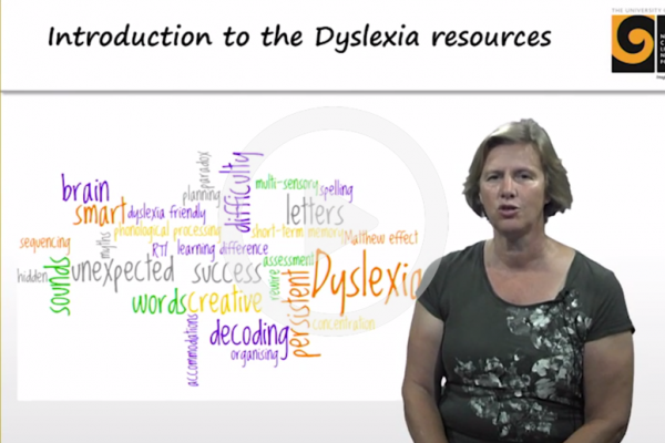 Intro to the dyslexia resources video image