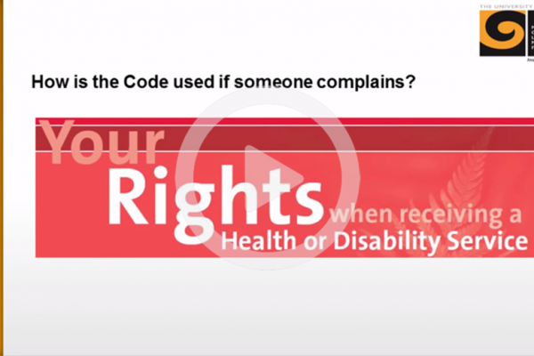 What happens when someone complains