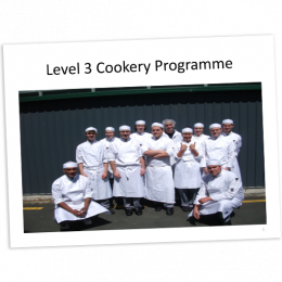 Level 3 Cookery Programme cover image