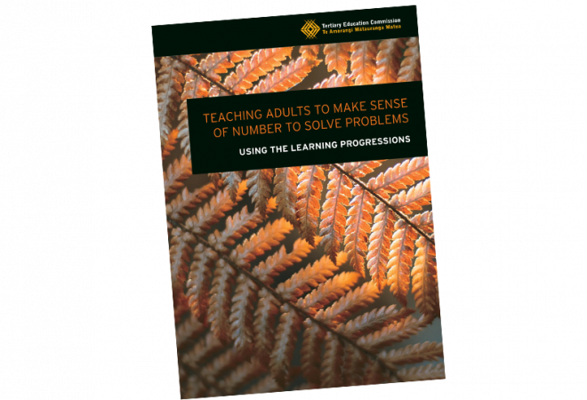 Learning progressions make sense of number