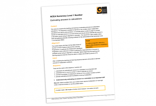 Estimating answers to calculations cover image