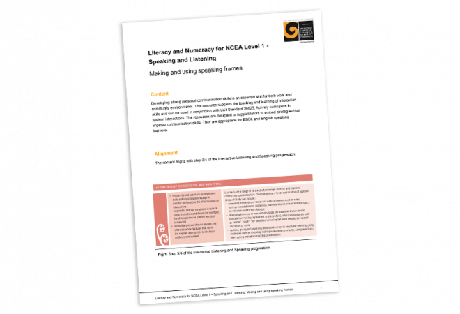 Making and using speaking frames cover image