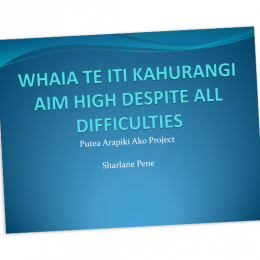 Cover template for Whaia te iti Kahurangi