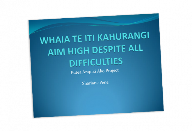 Cover template for Whaia te iti Kahurangi
