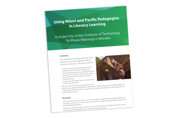 Cover template for Using Maori and Pacific pedagogies