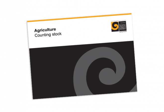 Agriculture counting stock cover image