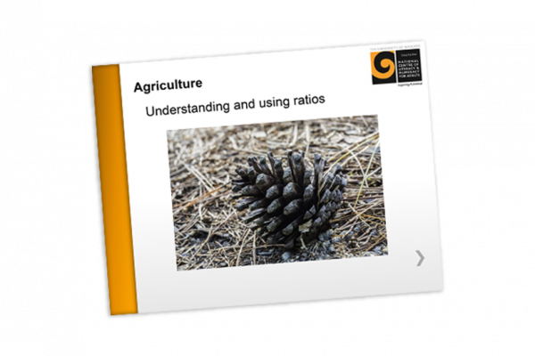 Agriculture Understanding and using ratios cover image v3