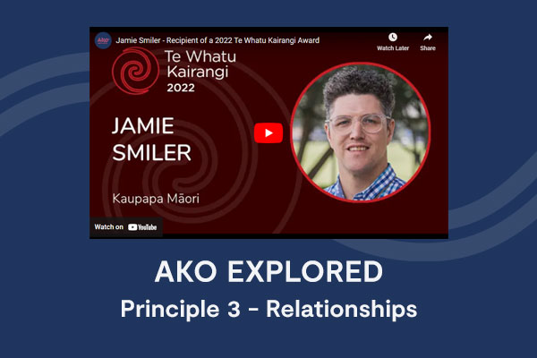Principle 3 | Relationships | Jamie Smiler