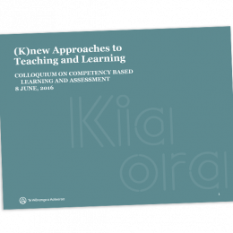 Knew Approaches to Learning and Assessment cover image