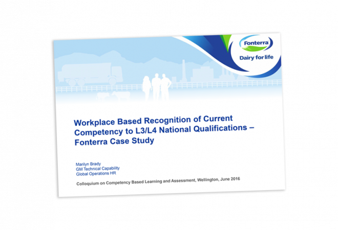 Workplace based recognition of current competence cover image