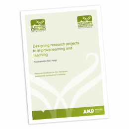 Designing research projects to improve learning and teaching cover