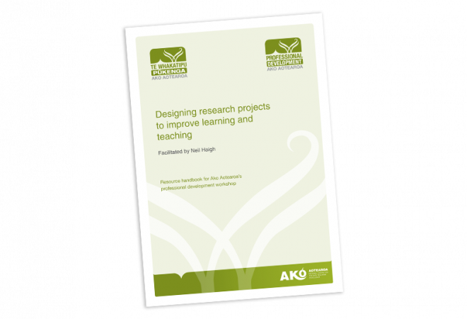 Designing research projects to improve learning and teaching cover