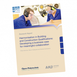 RESEARCH REPORT Harmonisation in Building and Construction Qualifications