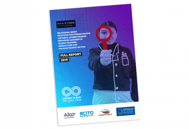 Hūtia Te Punga full report cover image