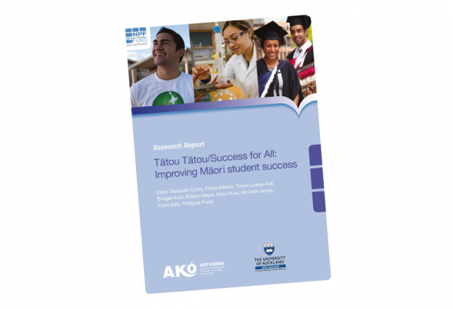 RESEARCH REPORT Tatou Tatou Success For All Improving Maori Student Success