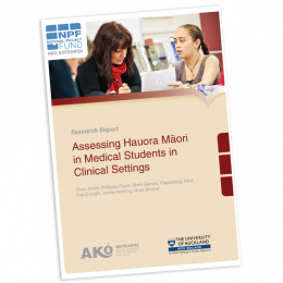 RESEARCH REPORT Assessing Hauora Maori in Medical Students in Clinical Settings