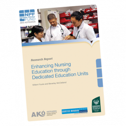 RESEARCH REPORT Enhancing Nursing Education Through Dedicated Education Units