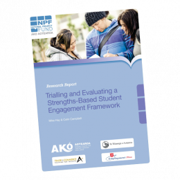 RESEARCH REPORT Trialling and Evaluating a Strengths Based Student Engagement Framework