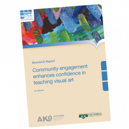 RESEARCH REPORT Community Engagement Enhances Confidence in Teaching Visual Art