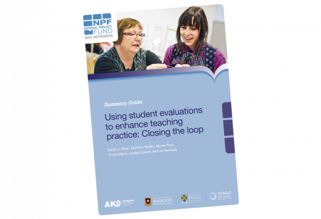 SUMMARY GUIDE Using student evaluations to enhance teaching practice closing the loop