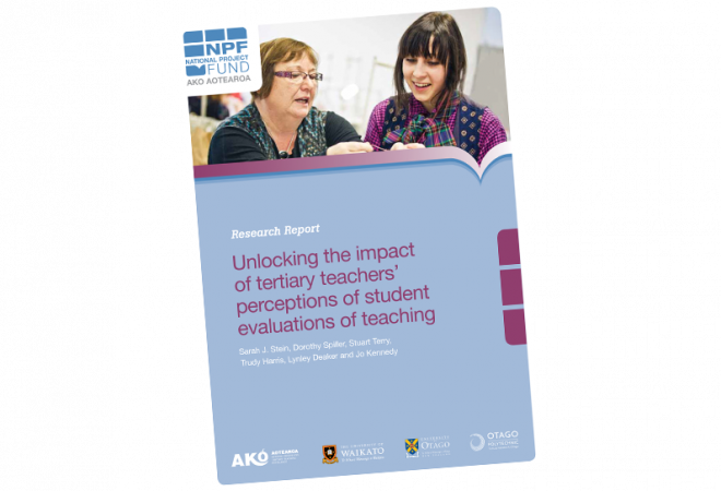 RESEARCH REPORT Unlocking the impact of tertiary teachers perceptions of student evaluations of teaching