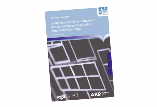E learning in Higher Education Case Study wananga