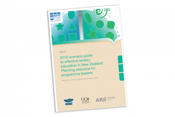 2016 scenario guide to effective tertiary education in new zealand programme leaders