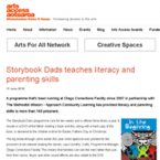 storybook dads arts access aotearoa