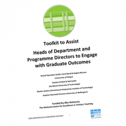 GRADUATE OUTCOMES TOOLKIT Heads of Department and Programme directors