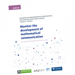 GUIDE 5 How to monitor the development of mathematical communication