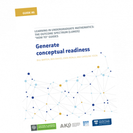 GUIDE 6 How to generate conceptual readiness
