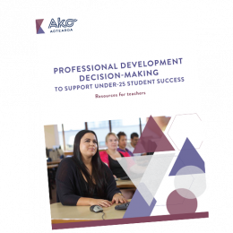 PROJECT SUMMARY AND TEACHING GUIDE Professional Development Decision making to Support Under 25 Student Success