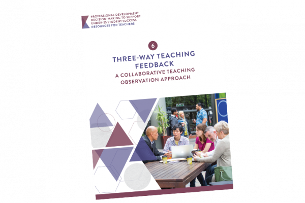 TEACHING RESOURCE Three Way Teaching Feedback