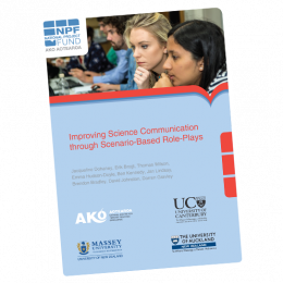 final report improving science communication through scenario based role plays
