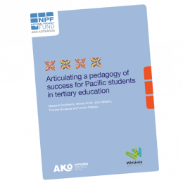 RESEARCH REPORT Articulating a Pedagogy of Success for Pacific Students in Tertiary Education